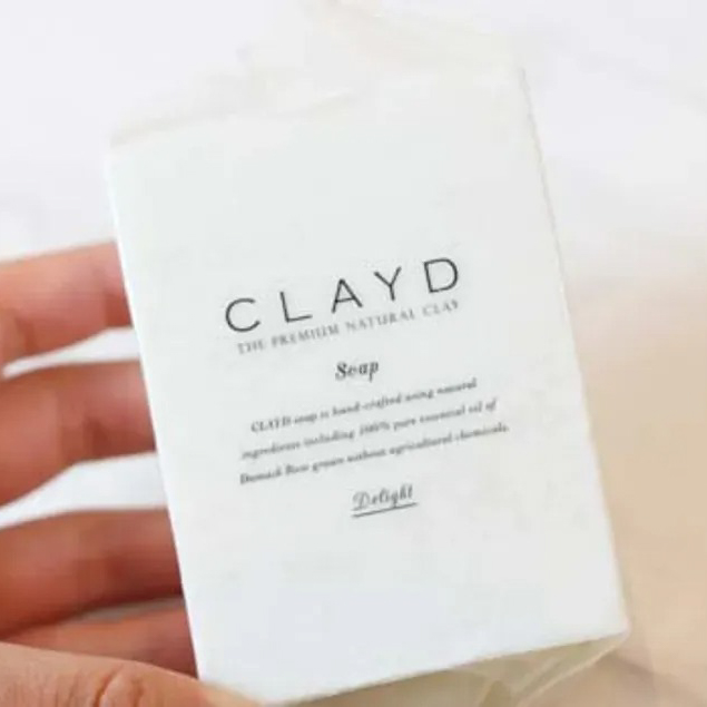CLAYD SOAP -Damask Rose-