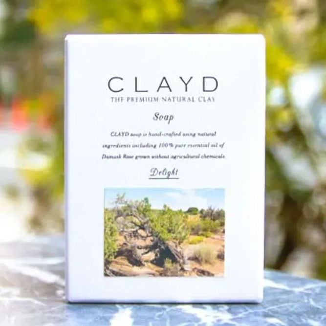 CLAYD SOAP -Damask Rose-