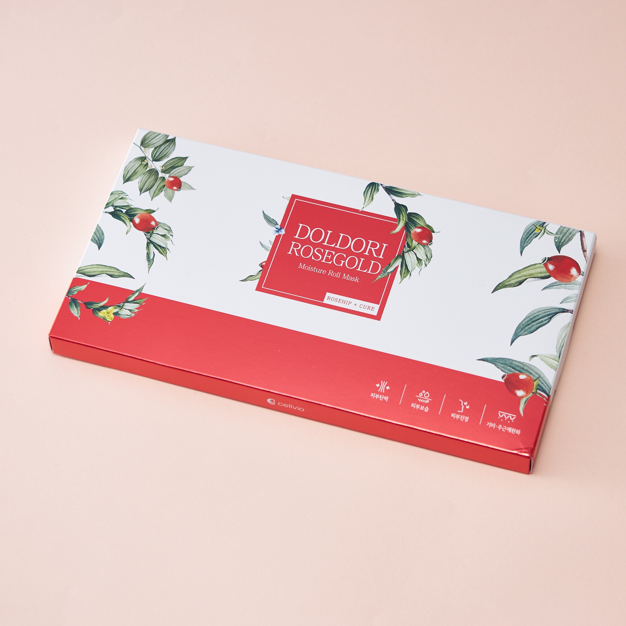 MOISTURE ROLL MASK ROSEGOLD【8個入り】