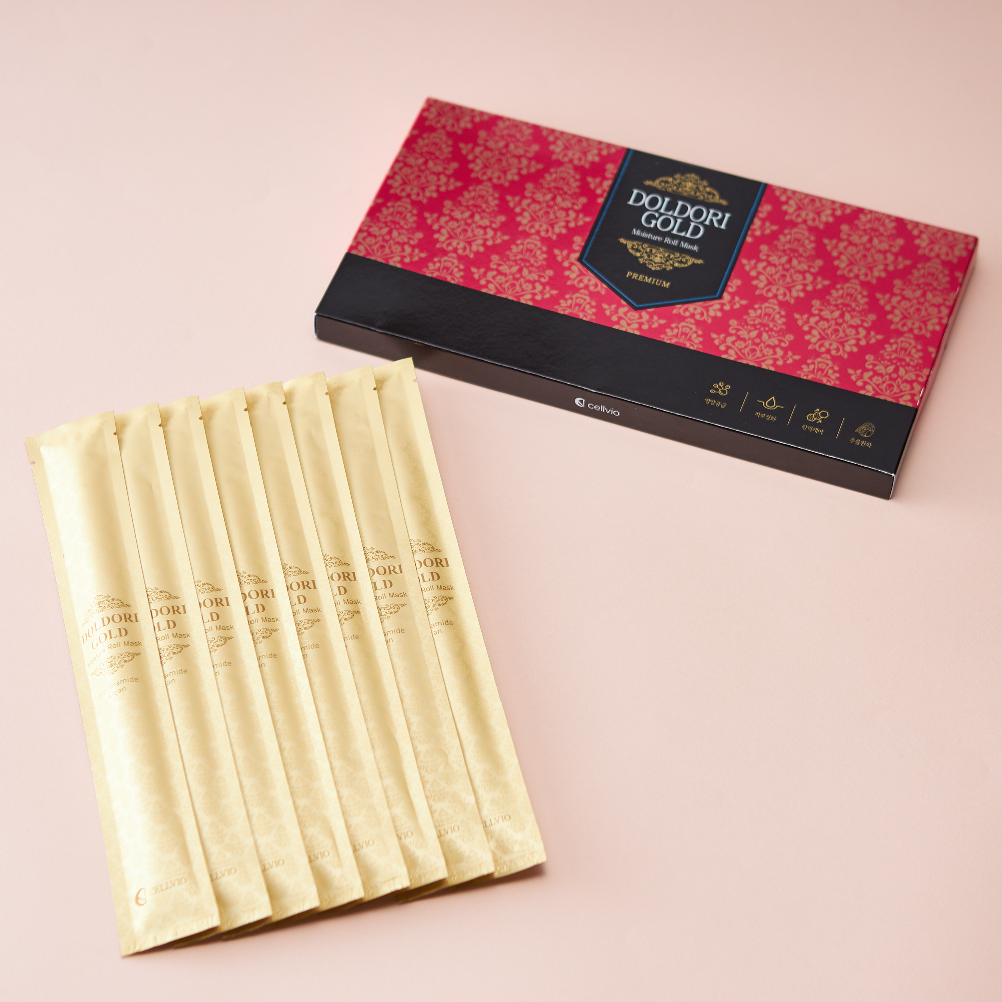 PREMIUM GOLD MOISTURE ROLL MASK【8個入り】