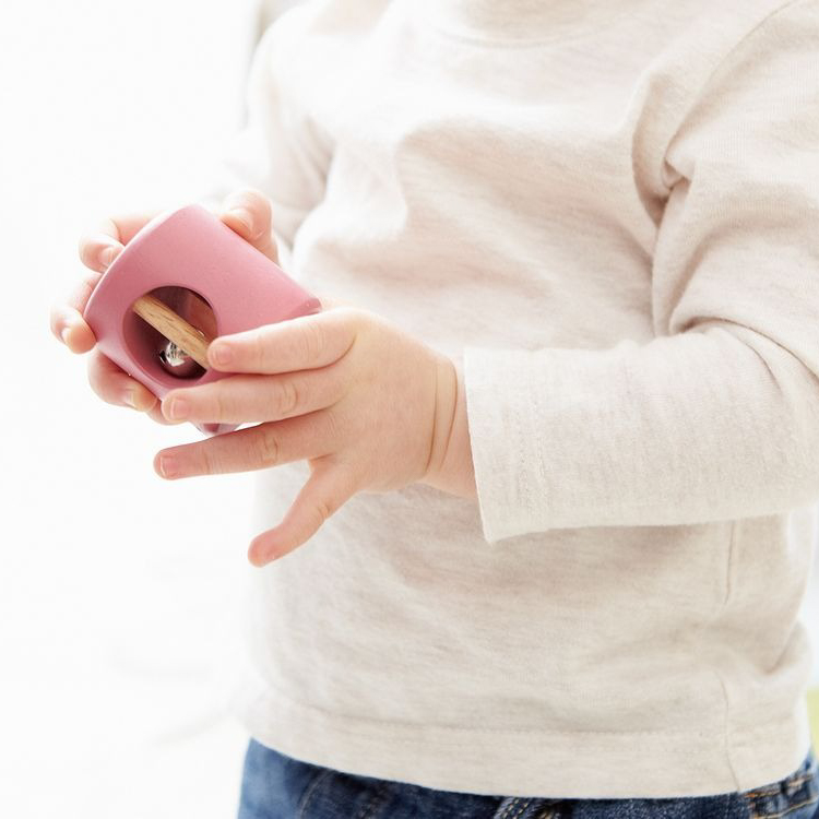 【名入れギフト】音いっぱい積み木+フード付きバスタオルセット