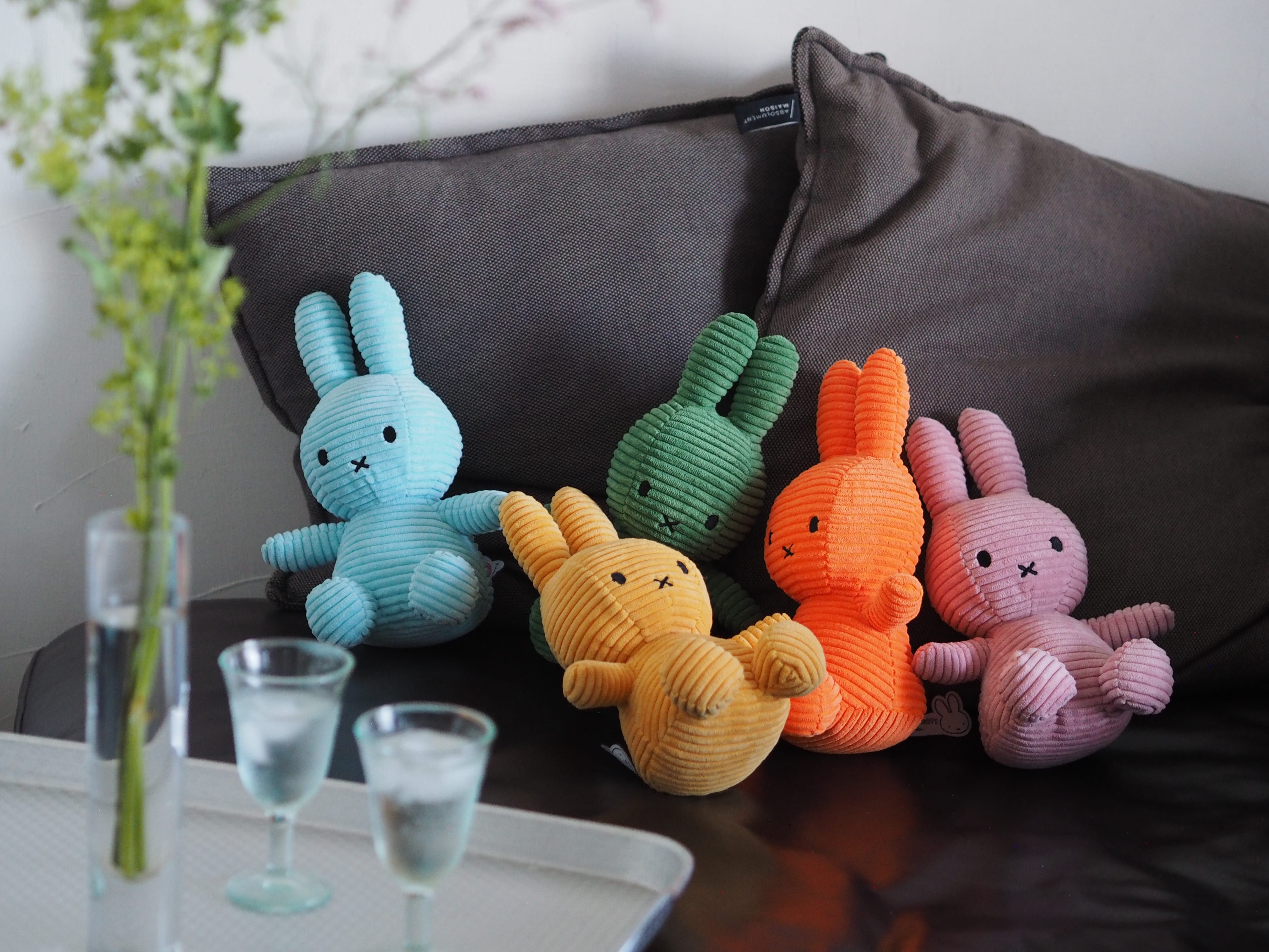 えほんライトとミッフィー（コーデュロイ/23cm）のセット