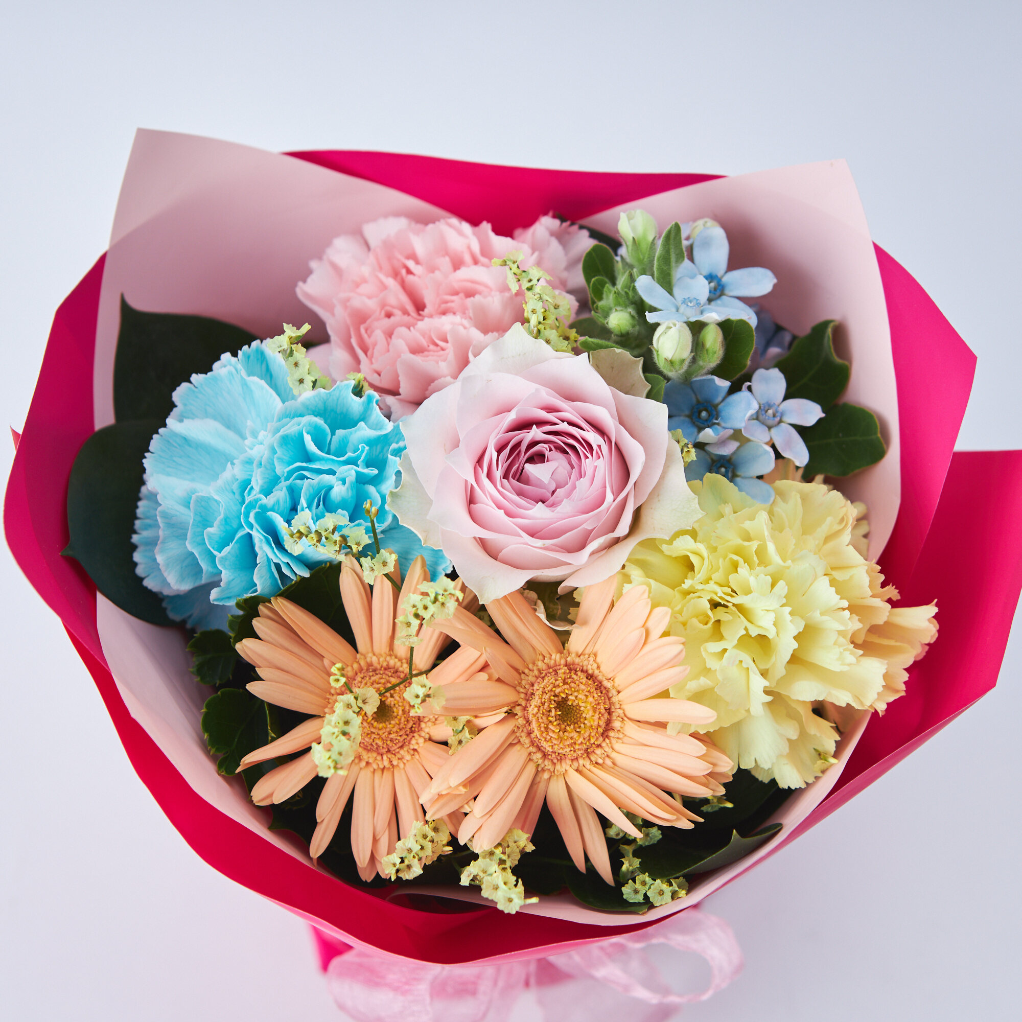 【送料無料！配送指定可】誰かに贈りたくなるそのまま飾れるブーケ