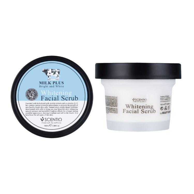 ミルクホワイトQ10フェイシャルスクラブ