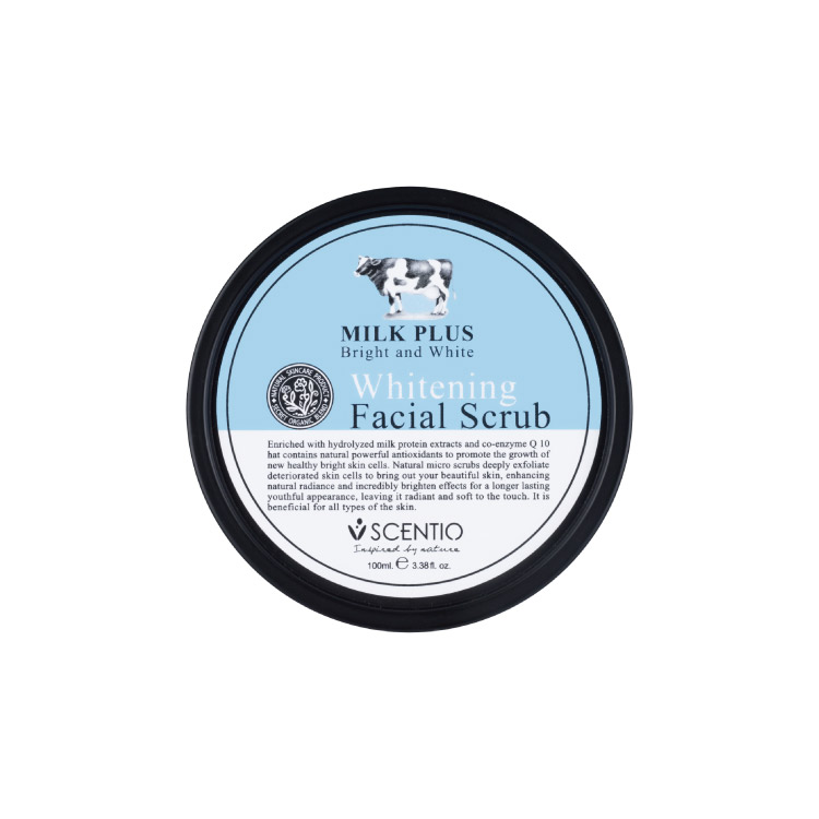 ミルクホワイトQ10フェイシャルスクラブ