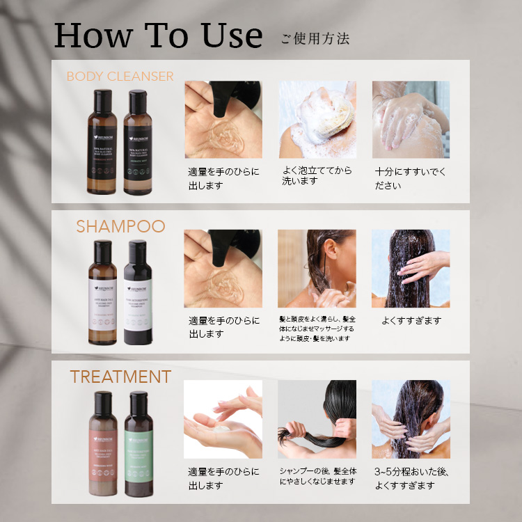 ボディ＆ヘアケア トラベルセット