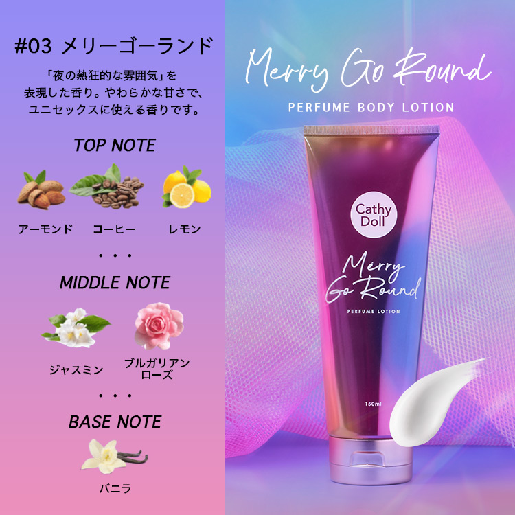 パフュームボディローション