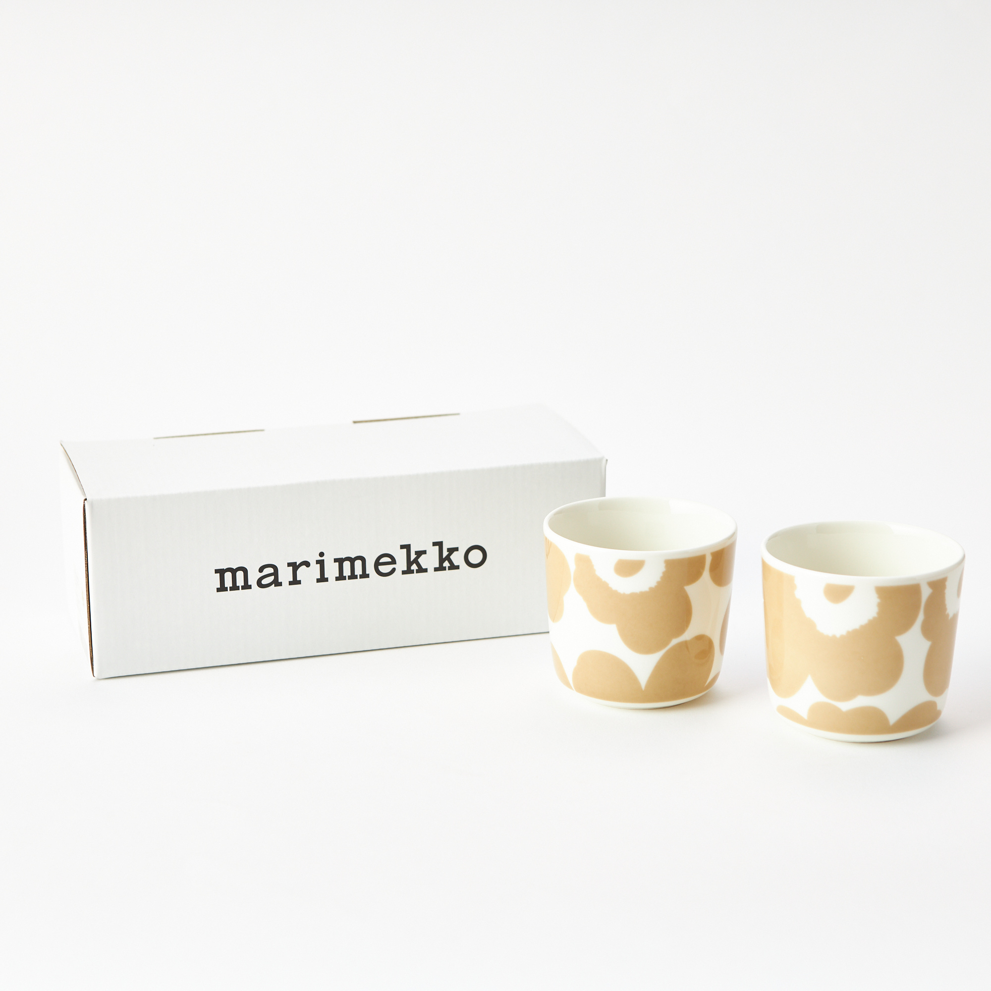 ウニッコ ラテマグホワイト／ベージュ ペア