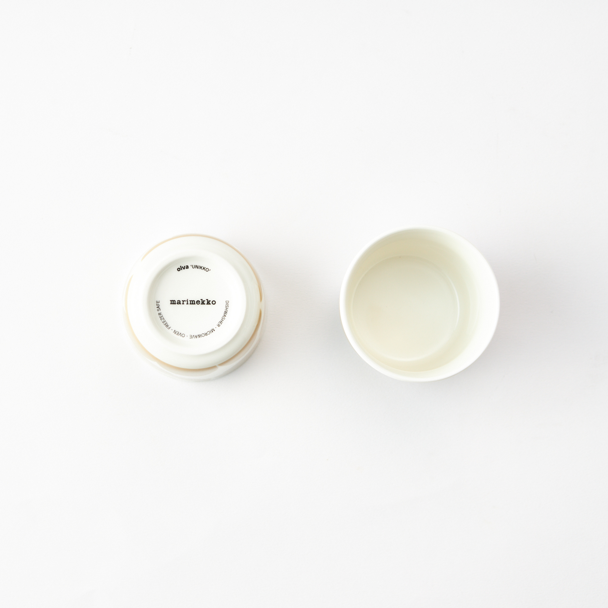 ウニッコ ラテマグホワイト／ベージュ ペア