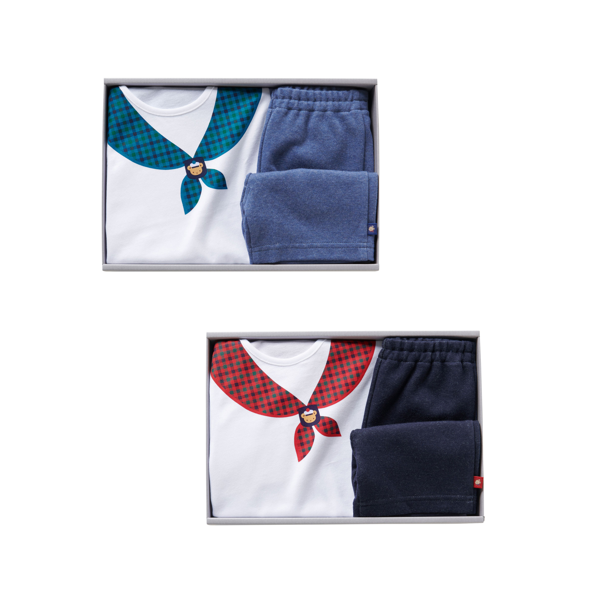 セーラーTシャツと4分丈パンツのセット | familiar（ファミリア）の  