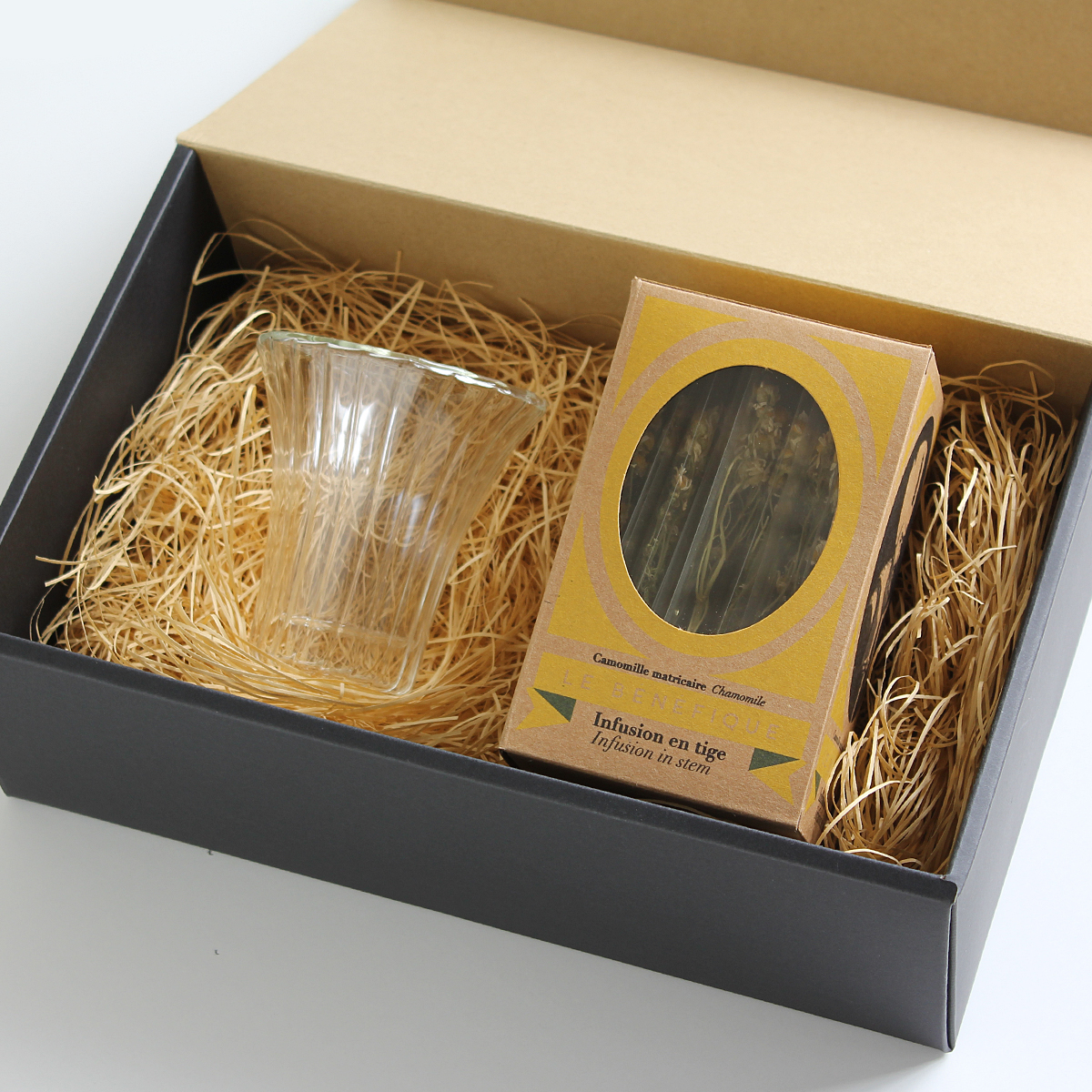 カモミール＋ダブルウォールグラスセット