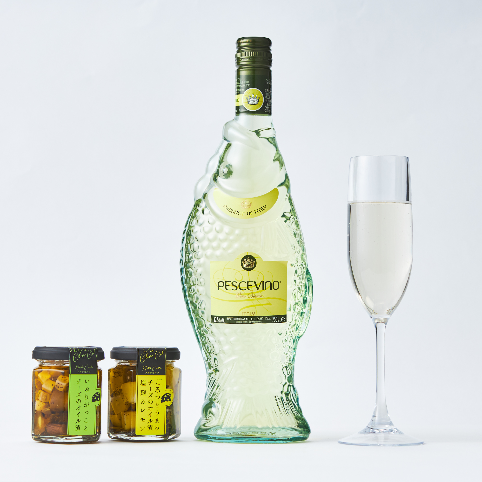 【イタリア産ワイン】ペッシェヴィ－ノ　ビアンコ