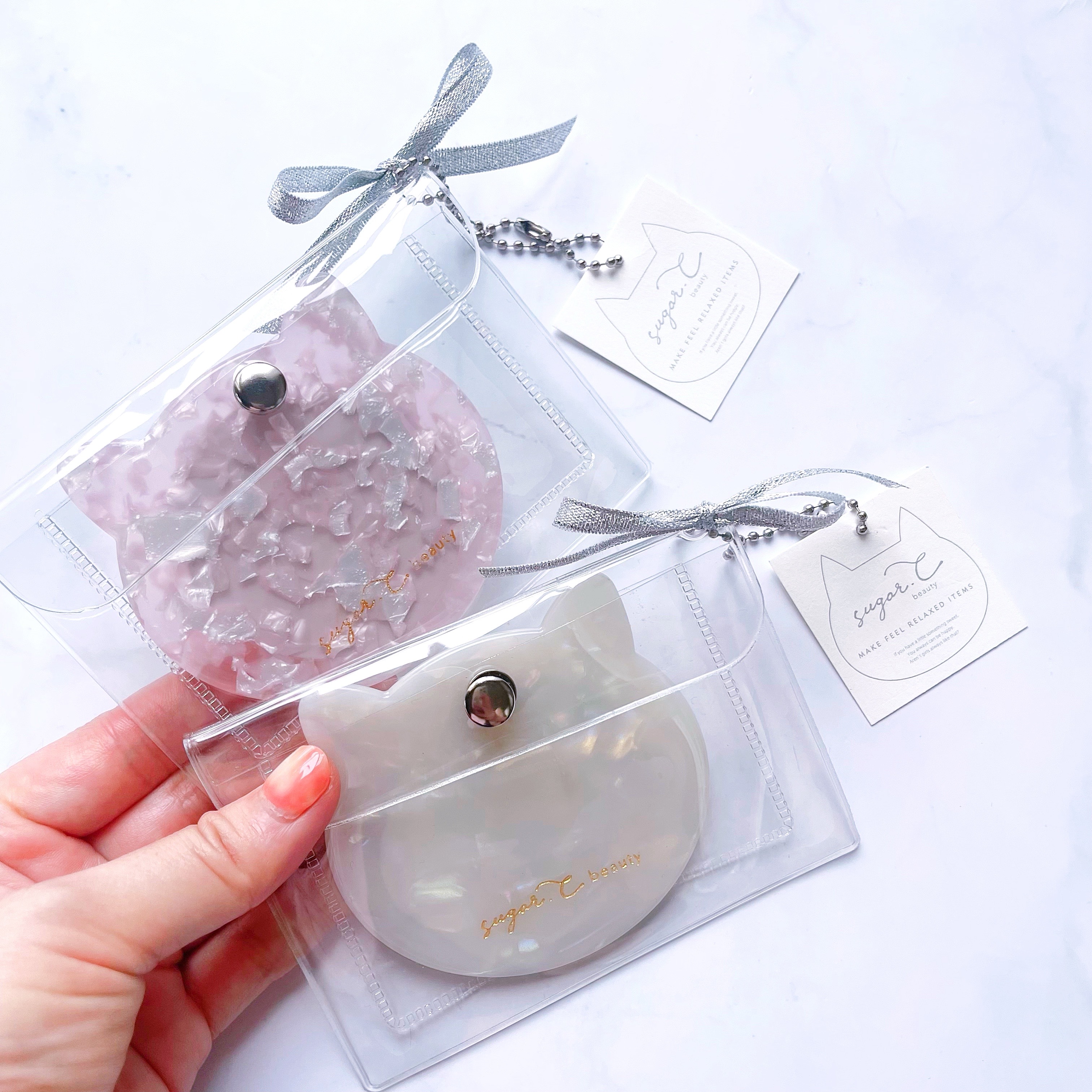 キャット ハンディミラー