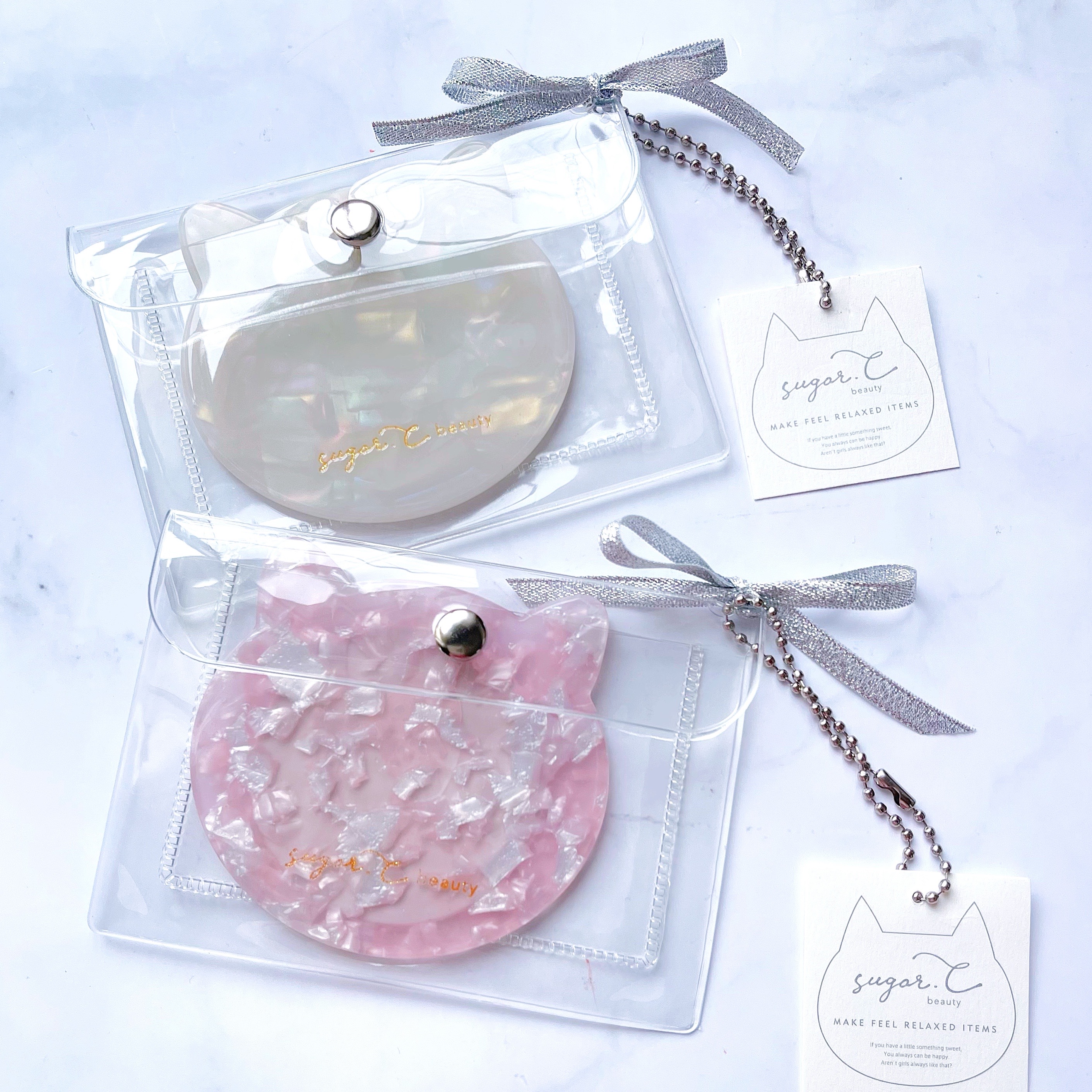 キャット ハンディミラー