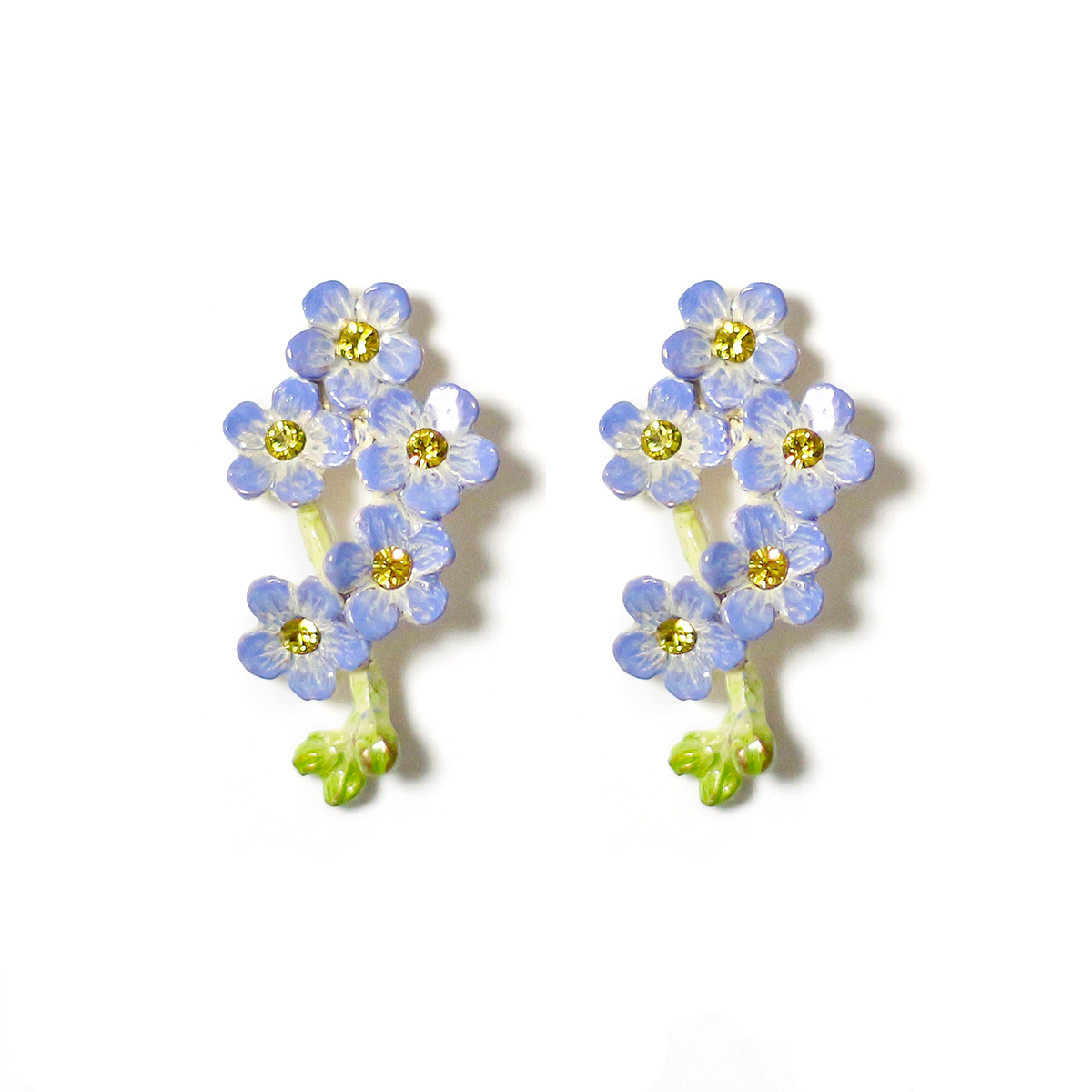 【リボンケースでお届け】勿忘草ピアス