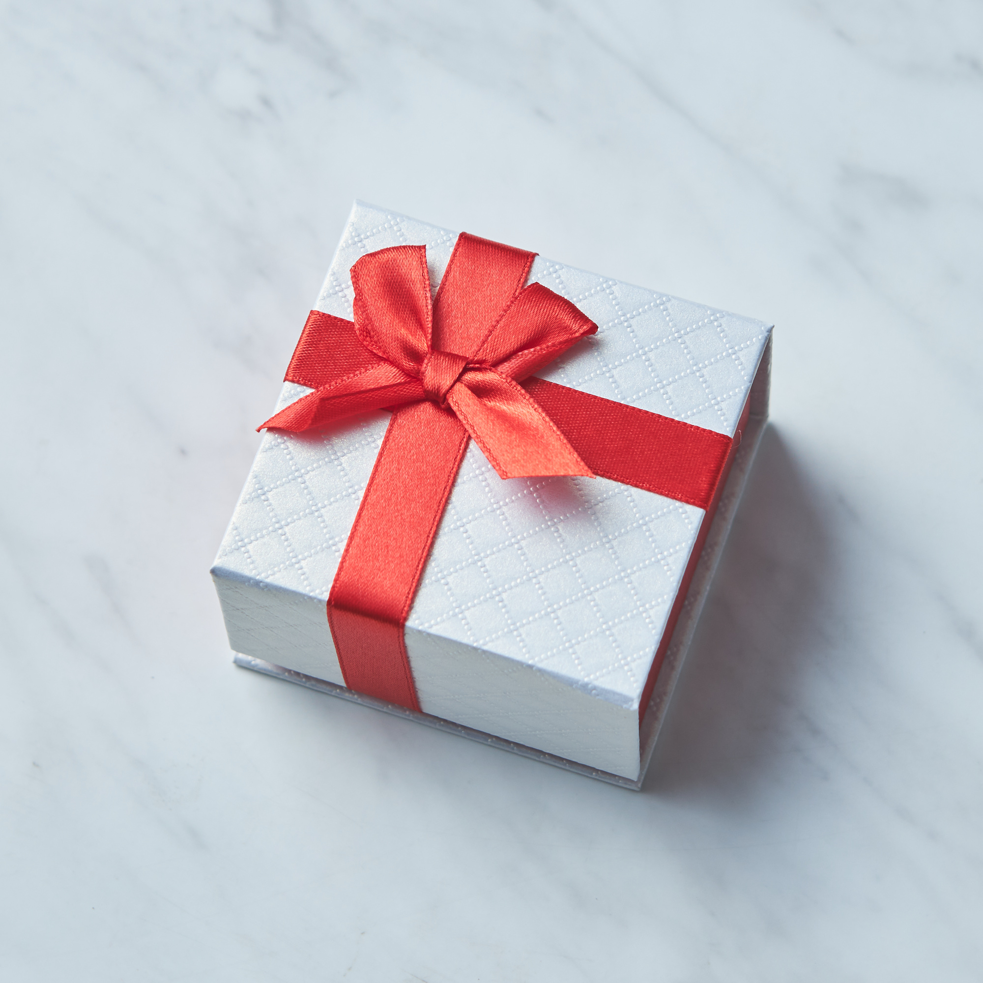 【リボンケースでお届け】コットンパールリング＆ネックレスセット