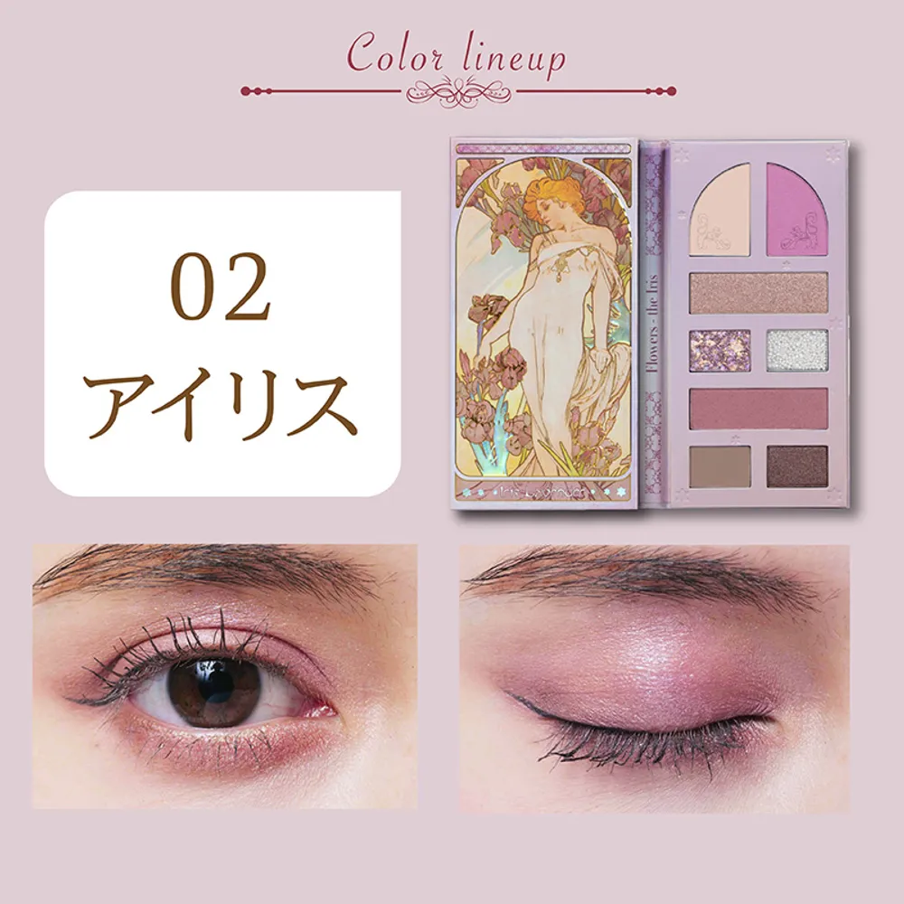 【BOX付】絵画パレットとイニシャルハンカチ