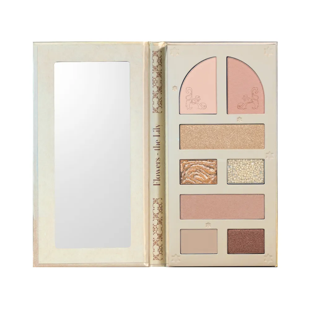 【BOX付】絵画パレットとイニシャルハンカチ