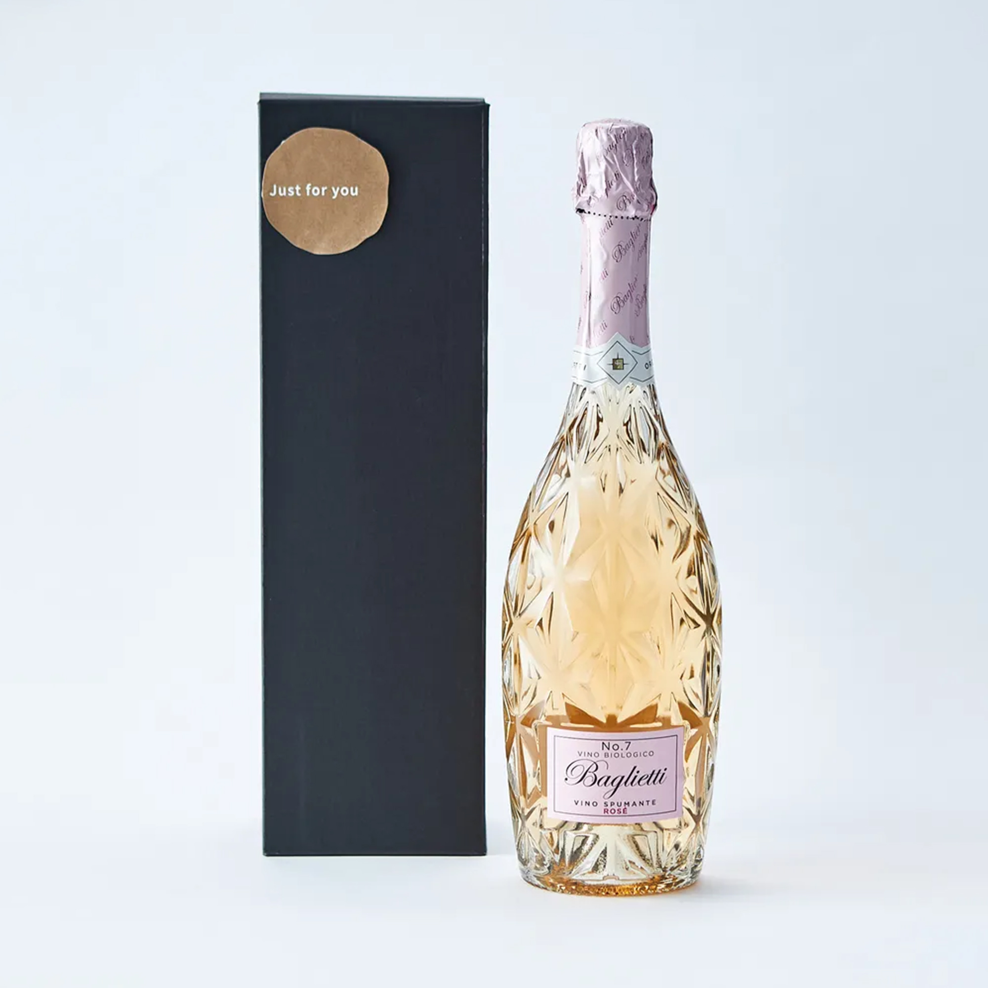 【ギフトBOX・イタリア産スパークリングワイン】スプマンテEXドライオ－ガニックロゼ