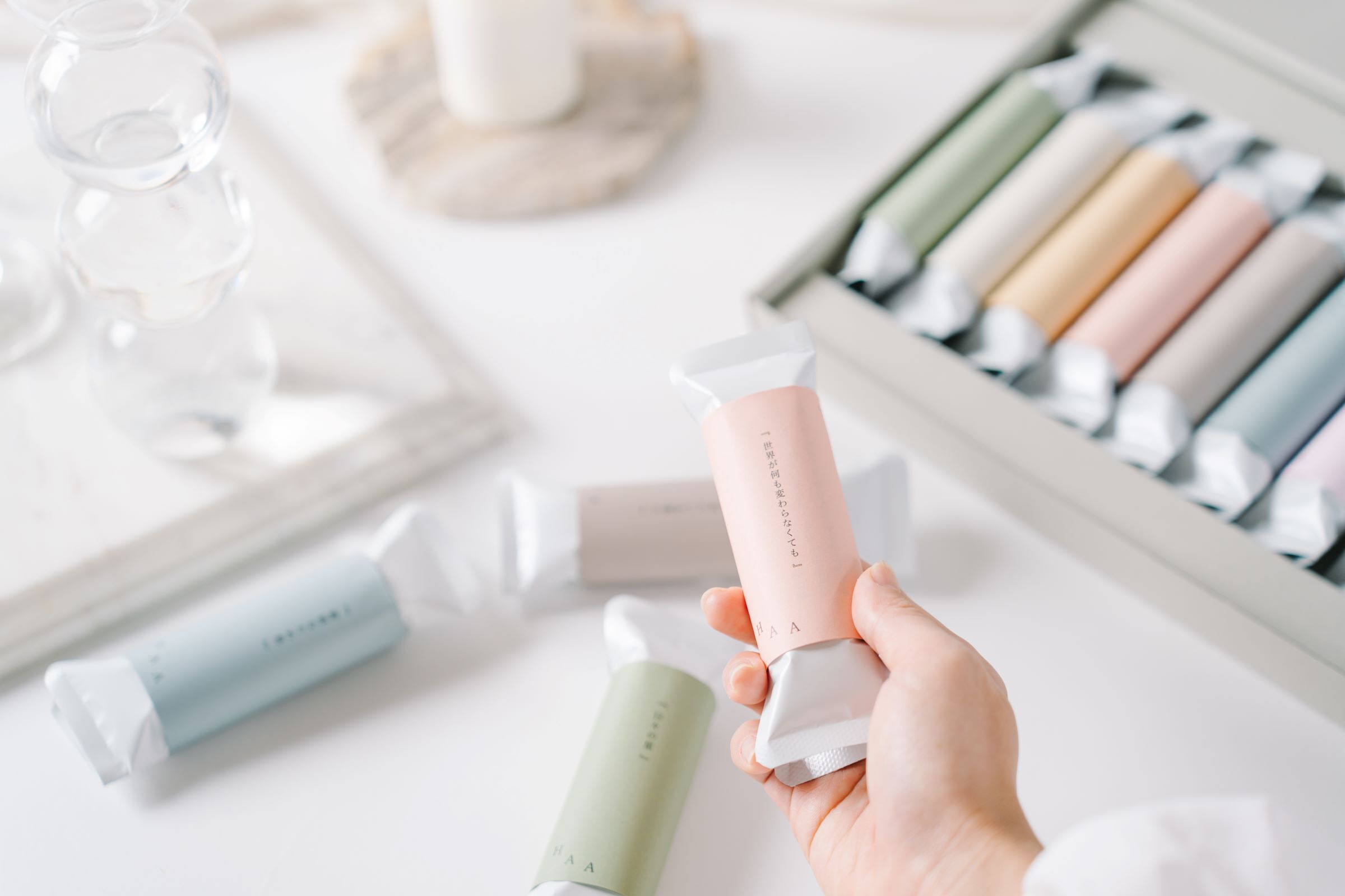 【出産内祝い・名入れ】限りなく天然温泉に近い入浴剤「HAA for bath 日々」