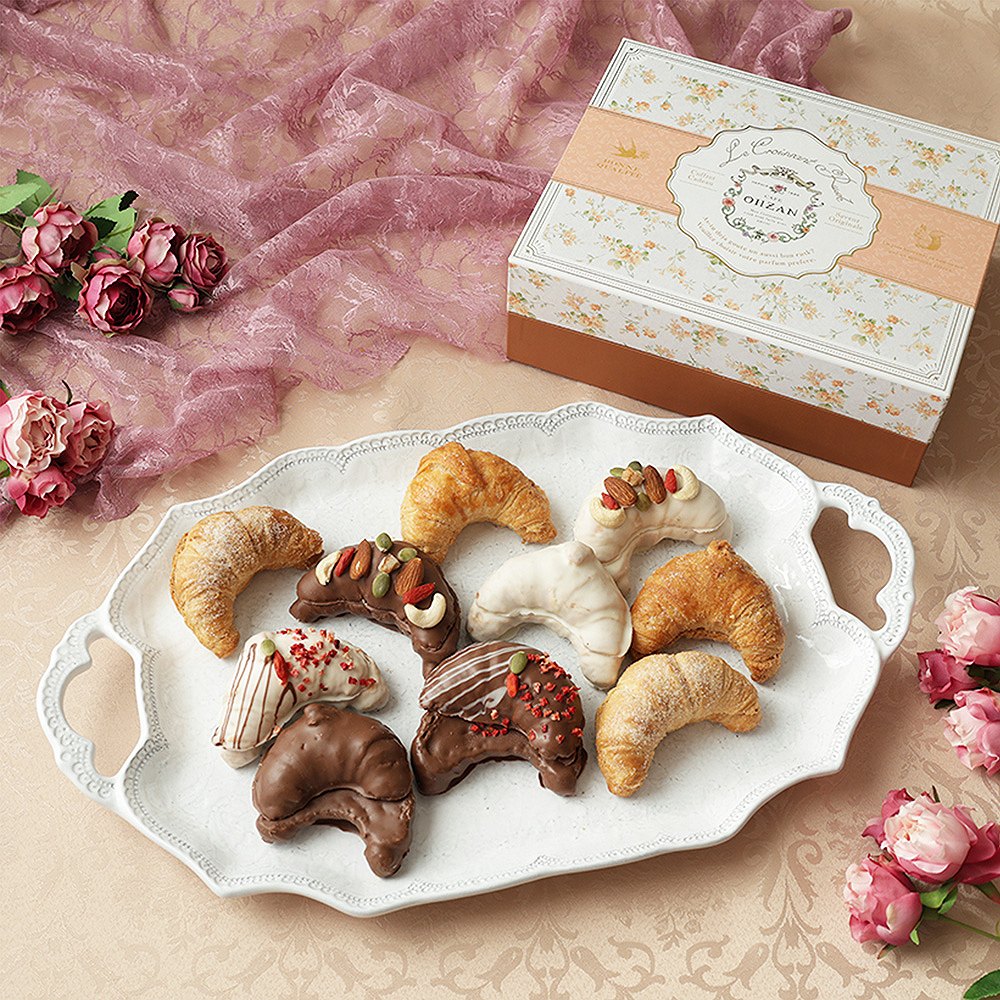 【出産内祝い・名入れ】クロワッサンラスク（選べる個数5・10個）