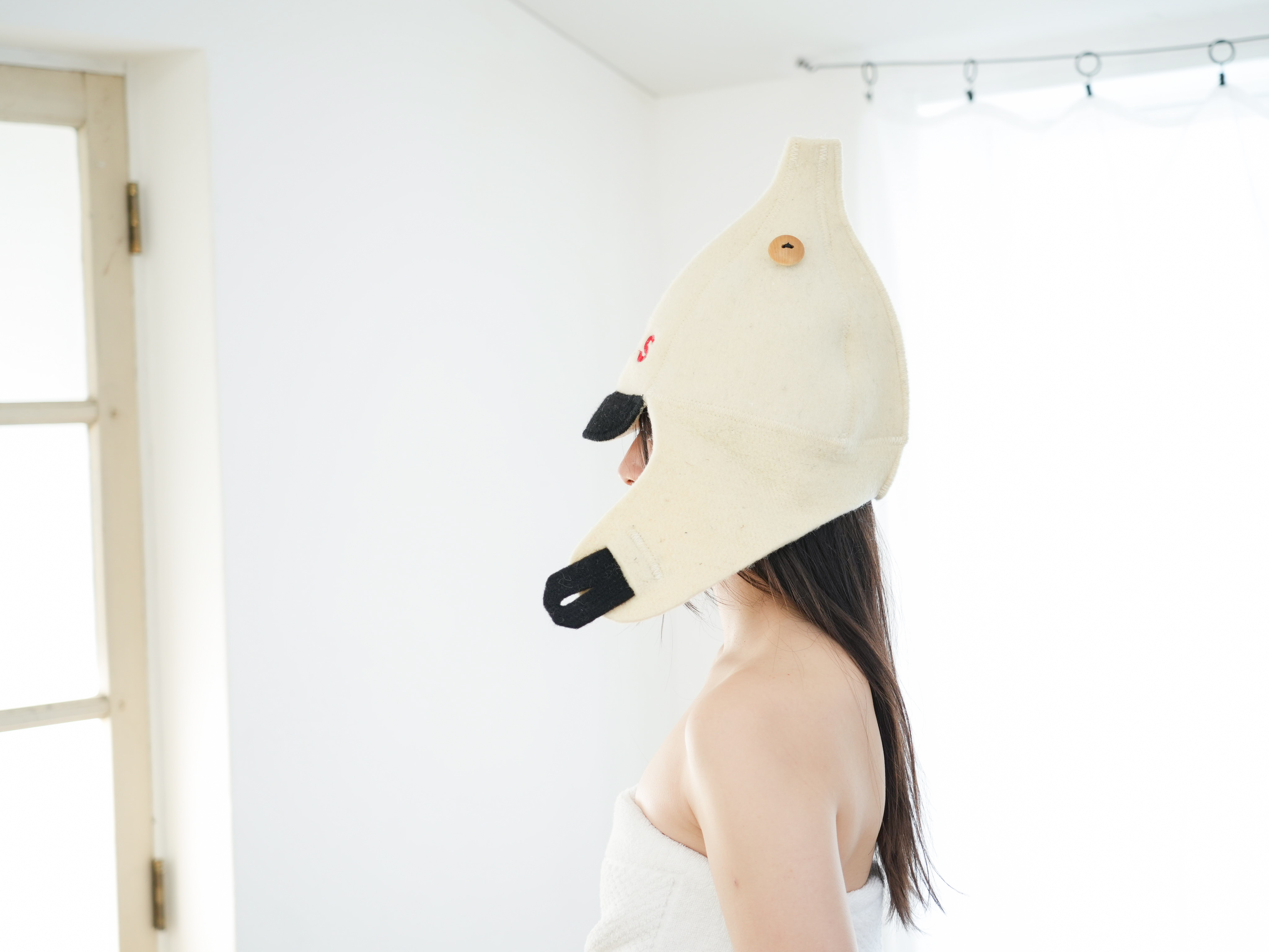 グローバルジャパン トドのうサウナマット ベージュの通販｜雑貨・小物｜化粧小物・雑貨｜ホームセンターナフコ【公式通販】 GOREL ベージュ サウナハット サウナマット