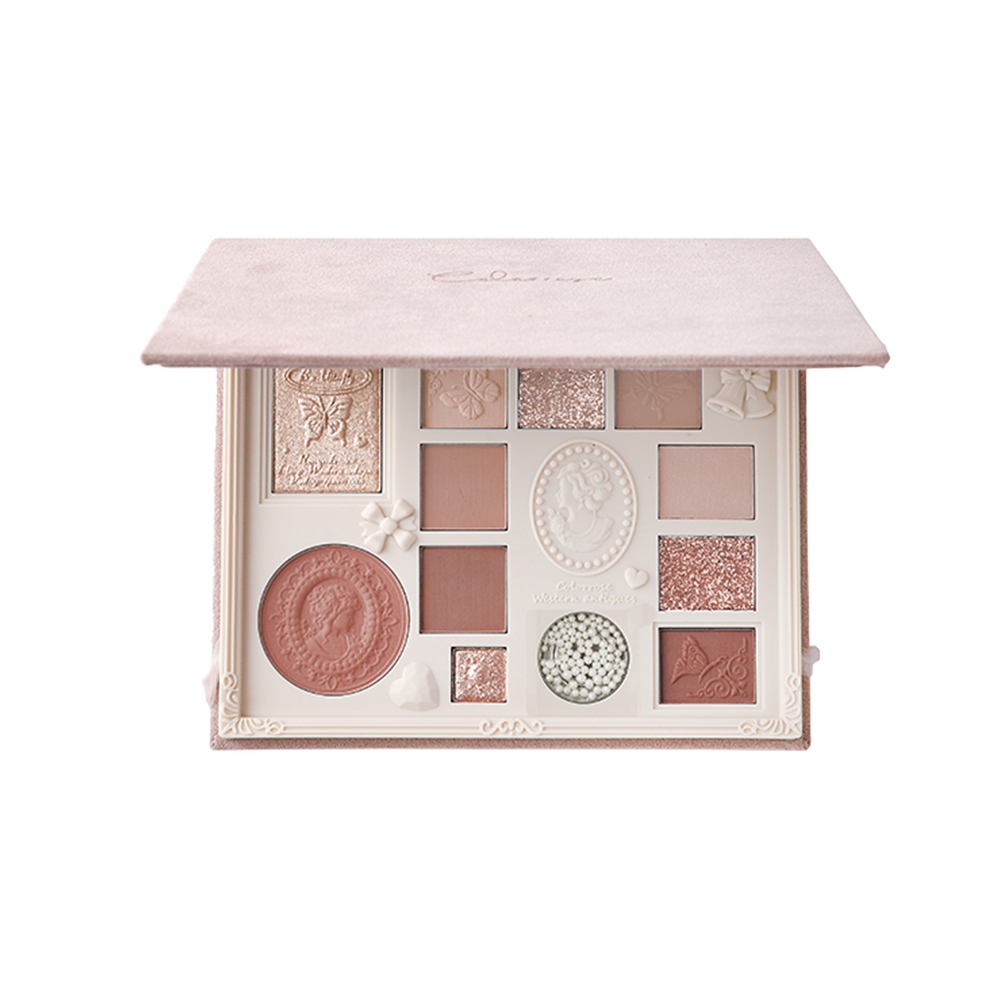 【BOX付き・彼女へ2年目のおすすめ誕プレ】上質ブラシと名入れできるパレットセット