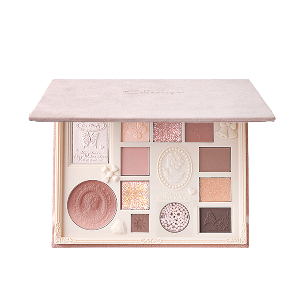 【BOX付き・彼女へ2年目のおすすめ誕プレ】上質ブラシと名入れできるパレットセット