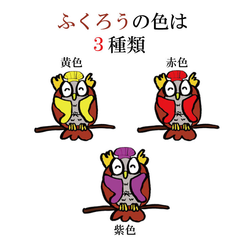 【古希祝い】お名前ポエム　かわいいふくろうイラスト