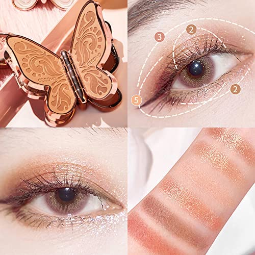 【タンプ限定】もこもこポーチと大人気バタフライアイシャドウ