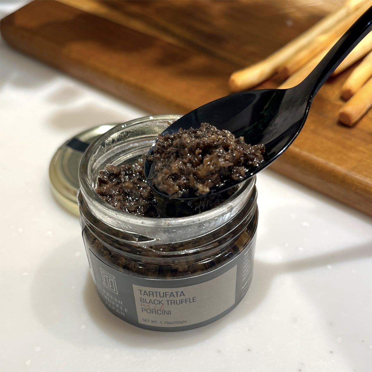 白トリュフチーズクリームと黒トリュフポルチーニディップのセット【ギフト箱入り】