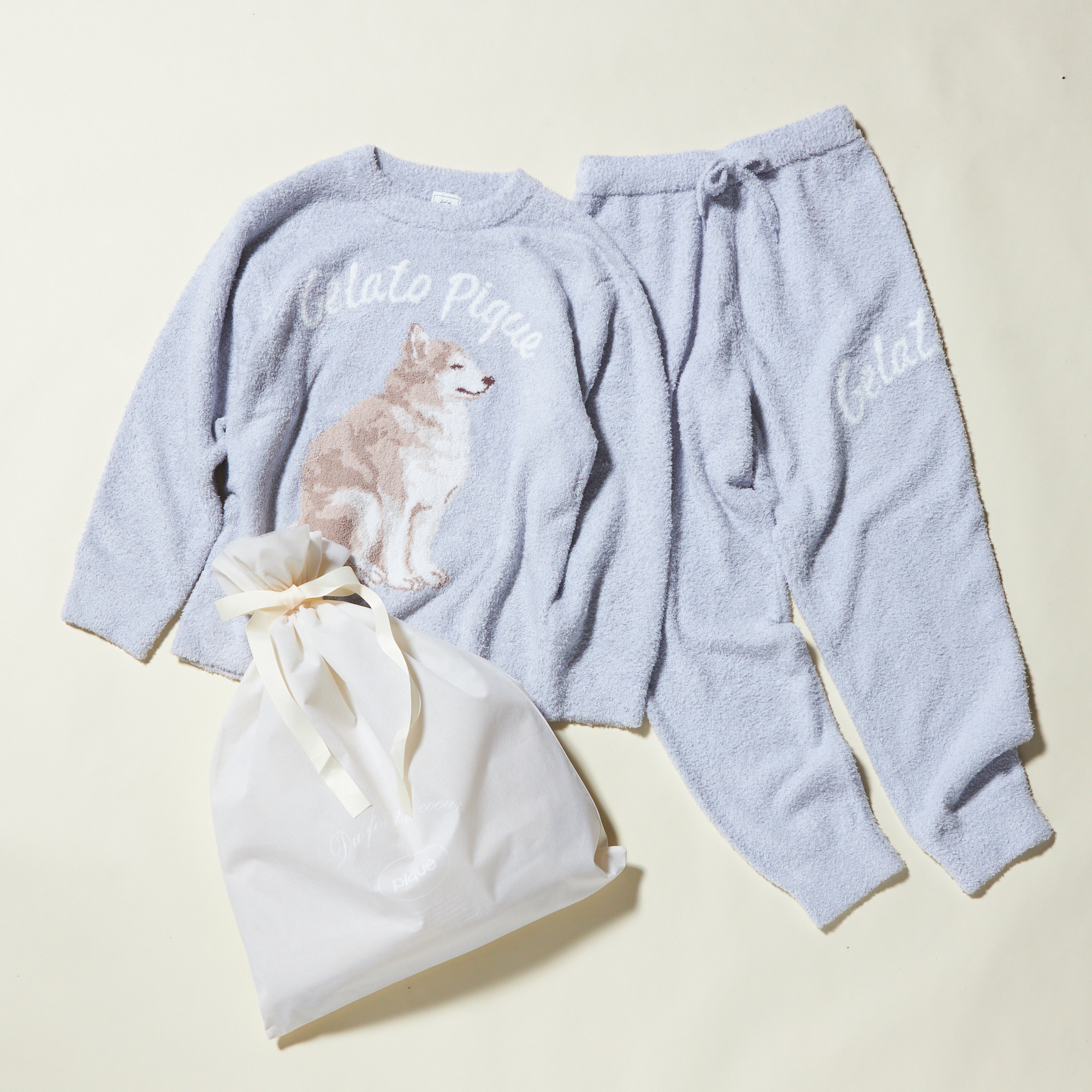 WOMEN】ベビモコメランジハスキーJQD プルオーバー&ロングパンツ 