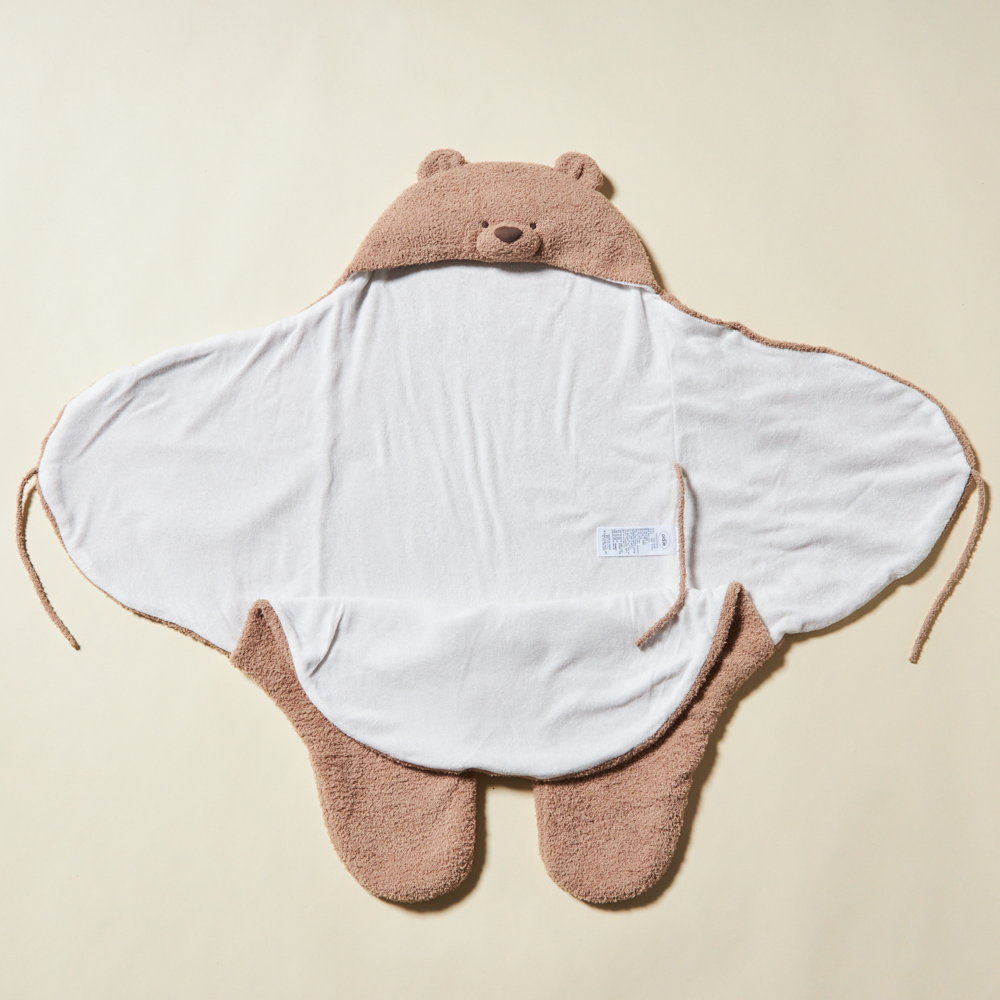 【BABY】パウダーベアおくるみ