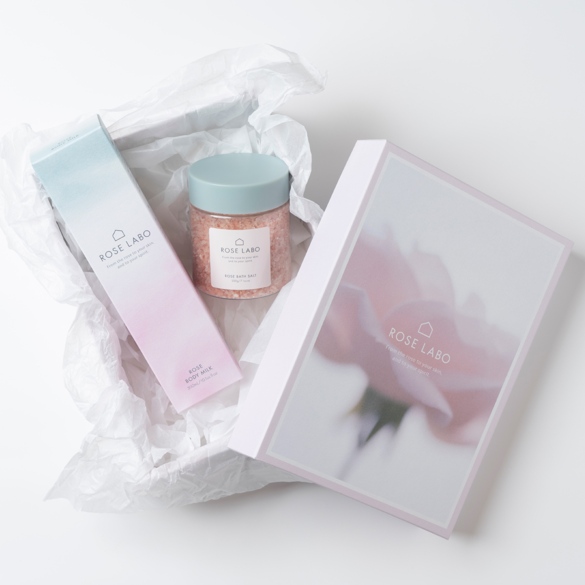 ローズ フレグランスボディ&バスケアセット