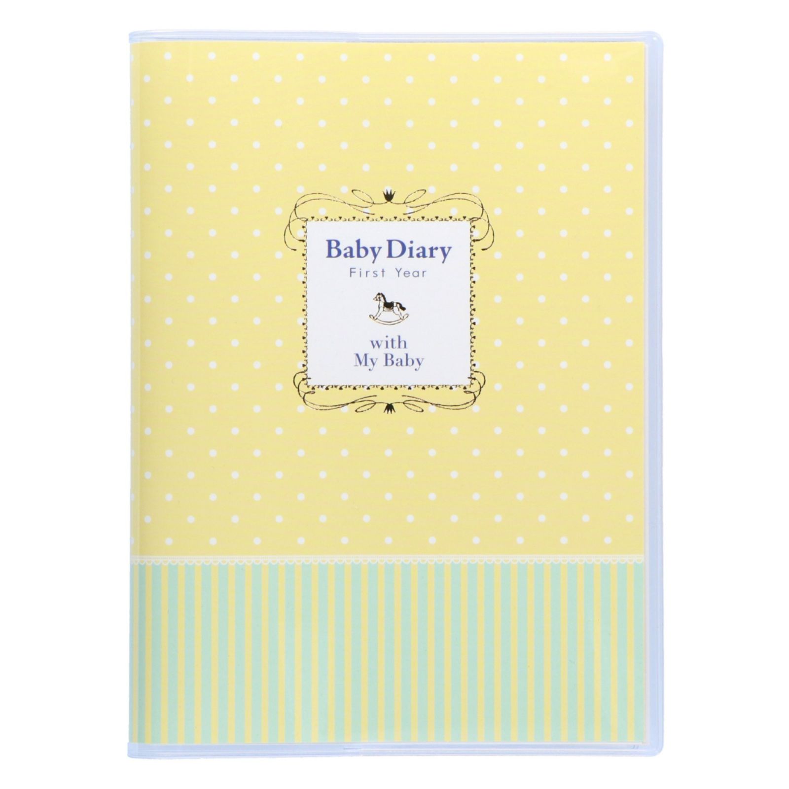 【全3色】育児（ベビー）ダイアリー マークス ポニー 日付フリー＜A5＞