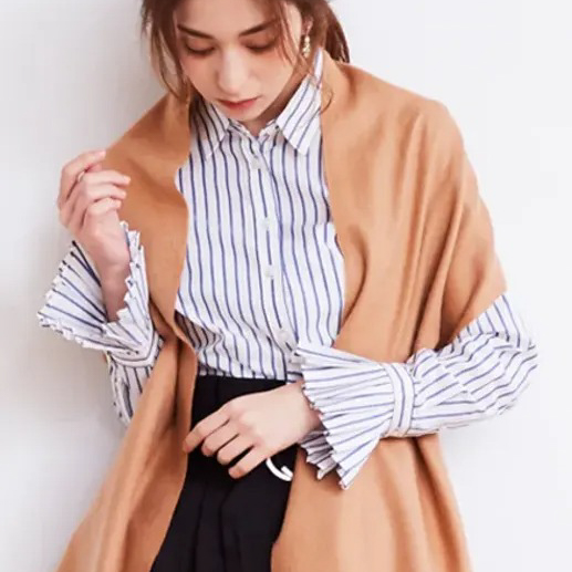 【還暦・名入れギフト】カシミヤ100%マフラー