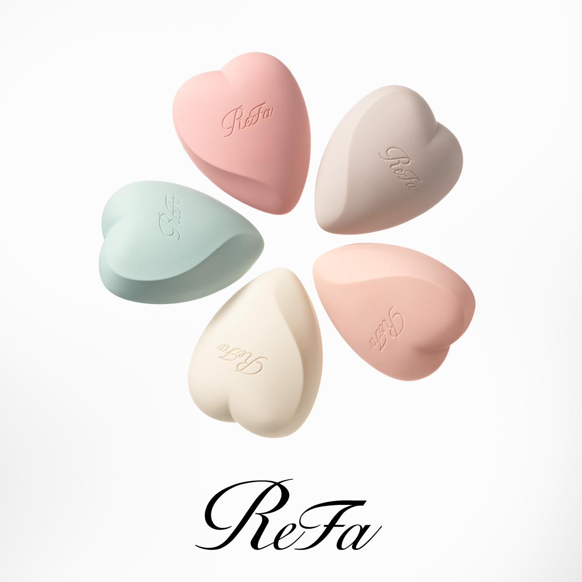 お友達が色を選べる】リファハートブラシフォースカルプ-ReFa HEART 