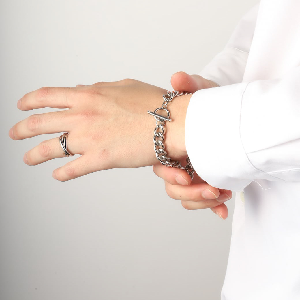 【お友達がサイズ選べる】Drei ring（ゴールド/シルバー）