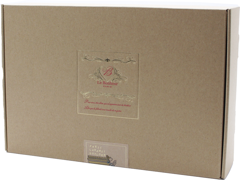 【ギフトBOX付き】パリ・ショコラ＆ピーナッツポップコーン ギフトBOX 8袋入り