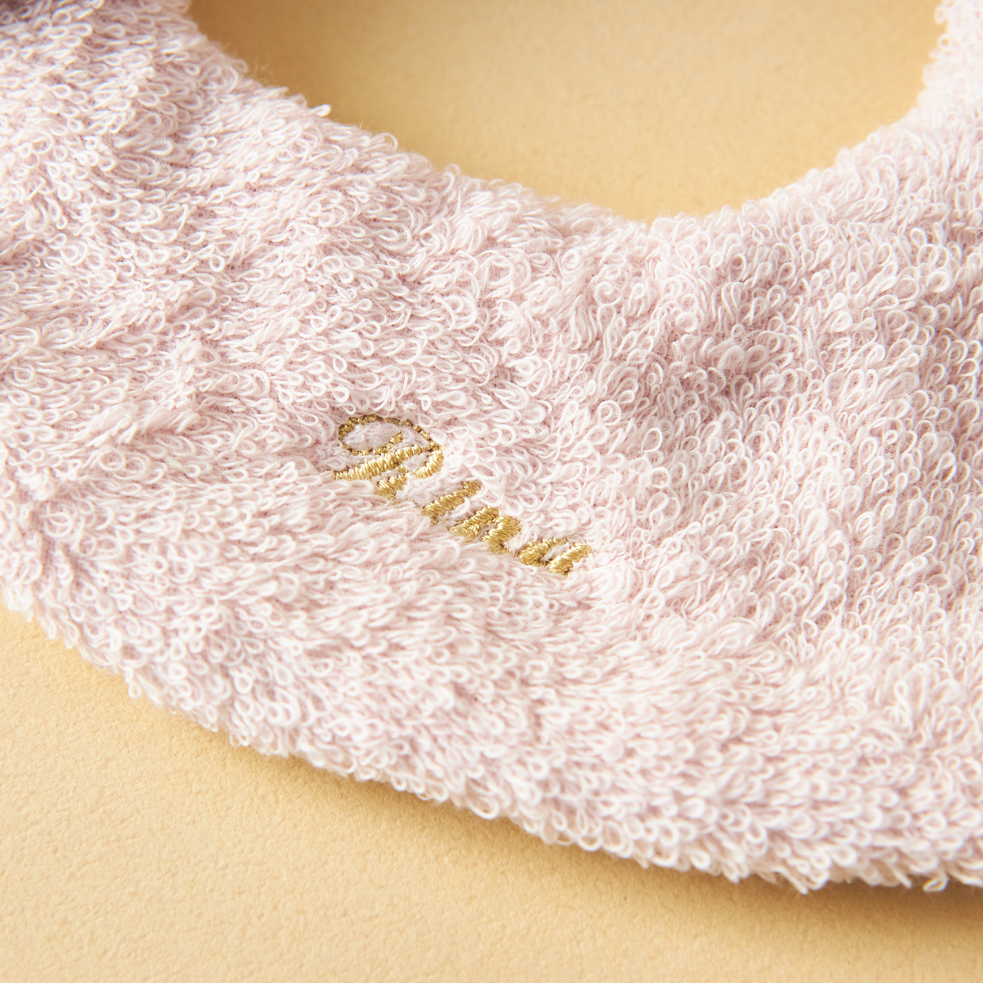 【名入れギフト】今治タオル スタイ&ラトルセット