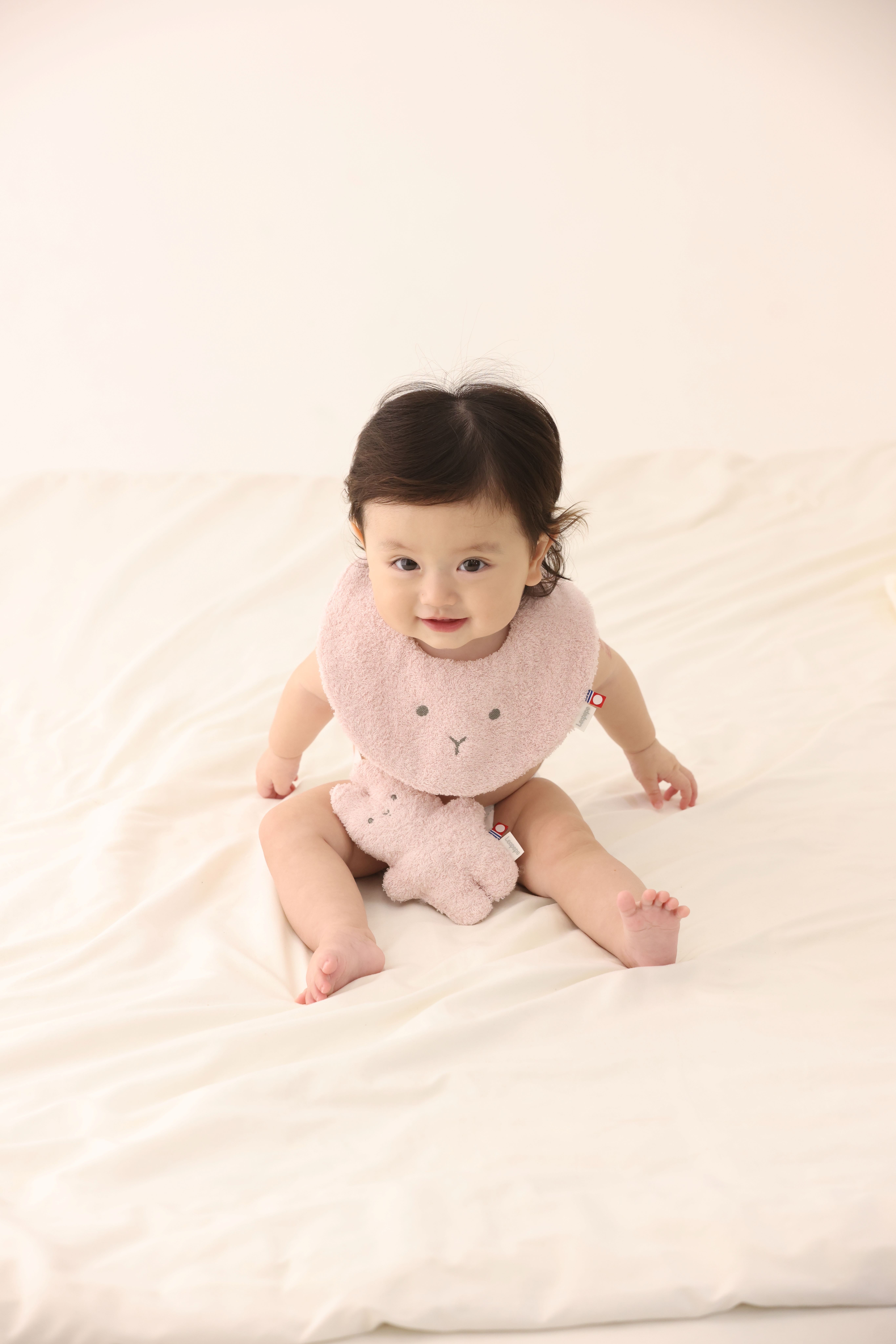 【名入れギフト】今治タオル スタイ&ラトルセット