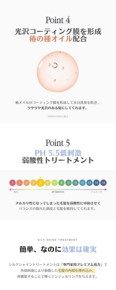 PINK VOLUMIZING SHAMPOO　+　SILK SHINE TREATMENT　セット