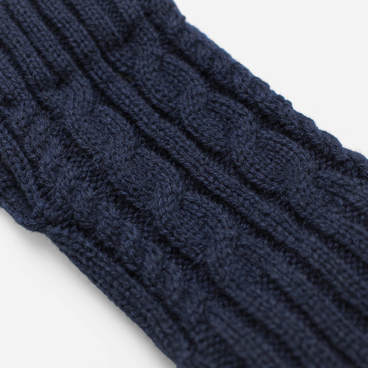 【WOMEN】ケーブルフィンガーレスニットグローブ