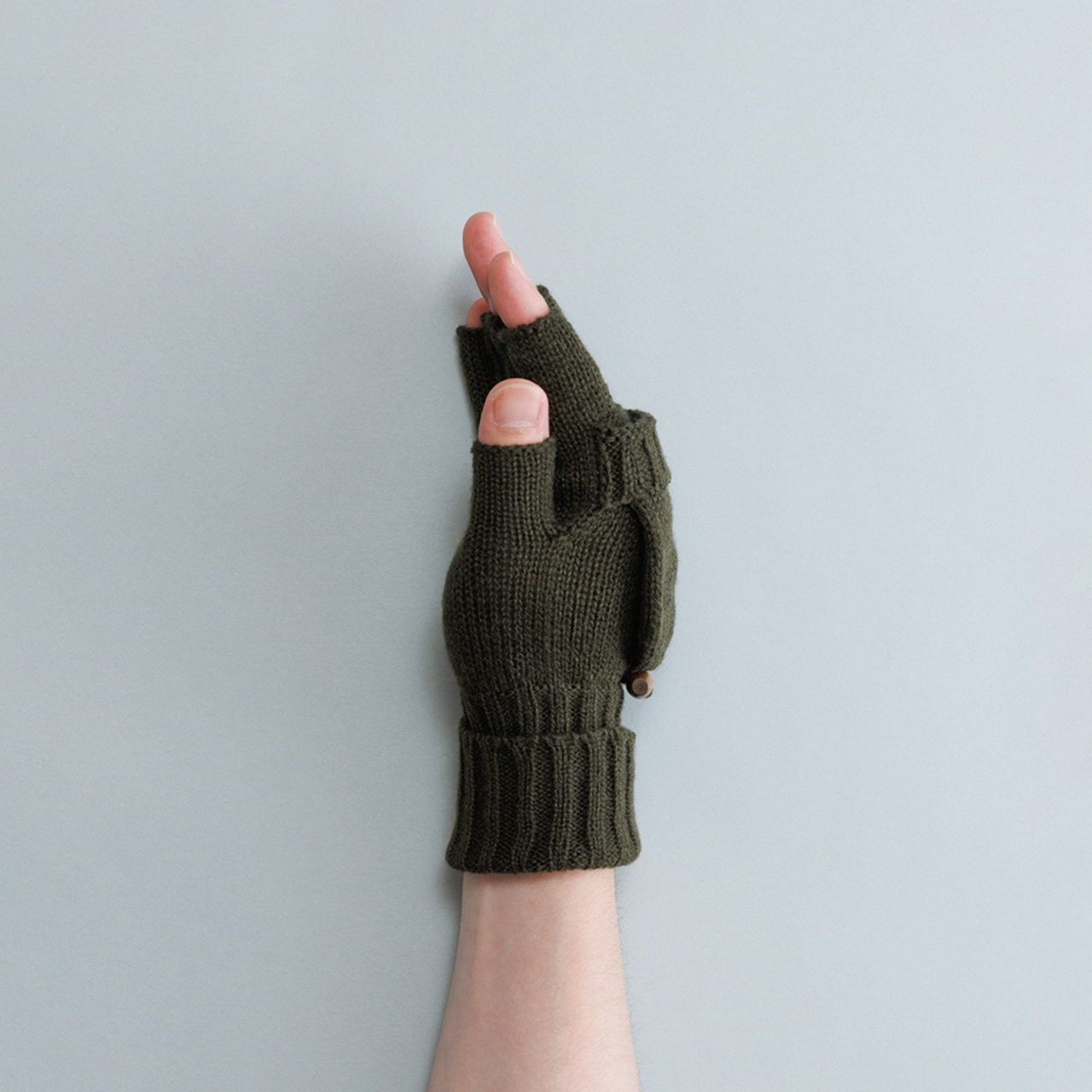 【MEN】フード付きニットグローブ