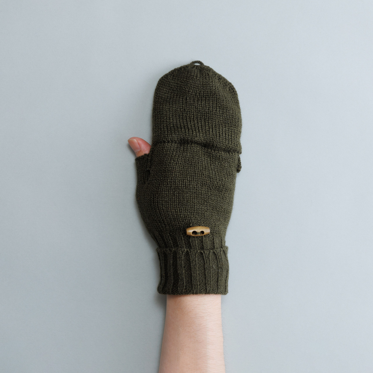 【MEN】フード付きニットグローブ