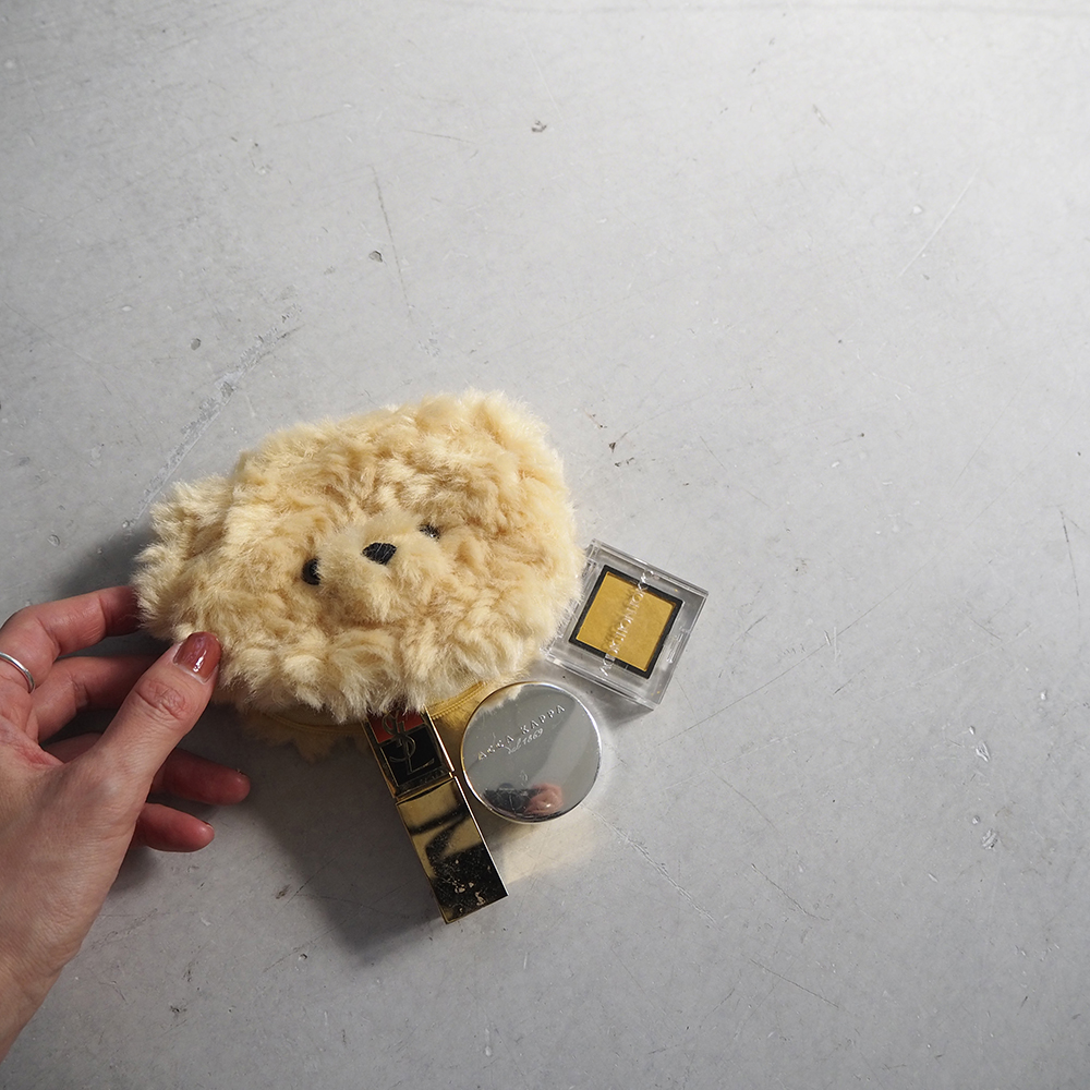 テディウォーマーSと蓋付きマグの温活セット