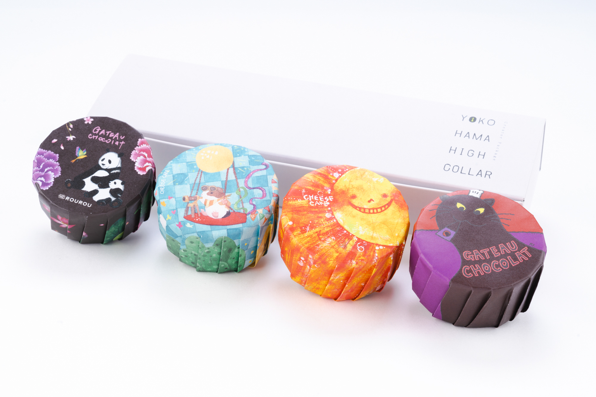 スイーツセット4個入り　ギフトボックス