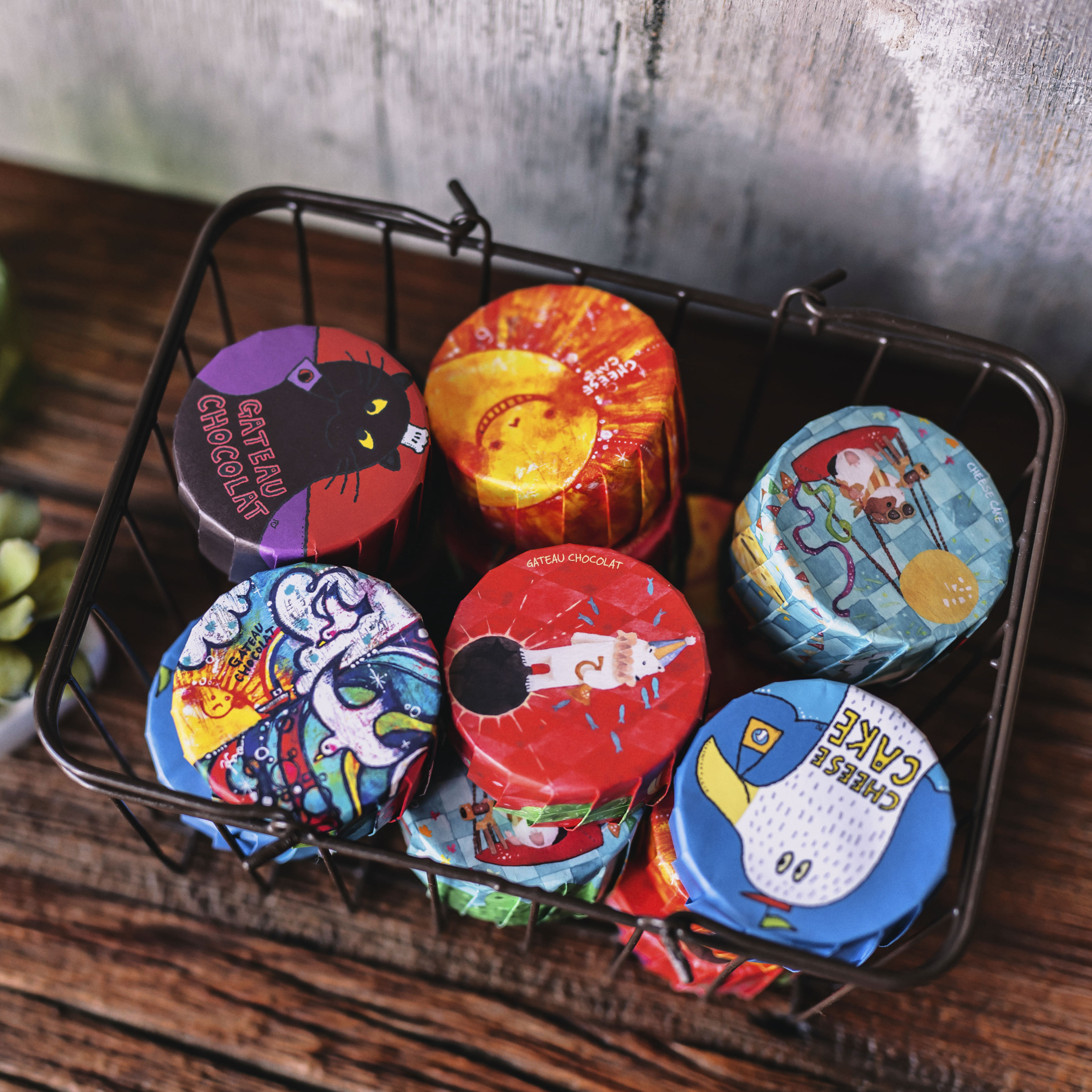 スイーツセット4個入り　ギフトボックス