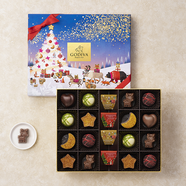 星降る森のクリスマス アソートメント 20粒入り | GODIVA（ゴディバ