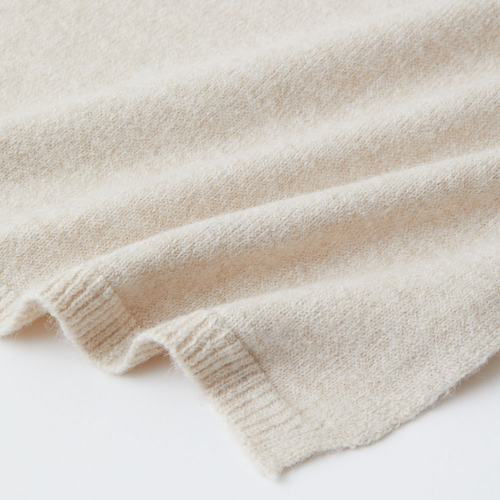 リューズニット 軽くてやわらかいスフレのようなポケットショール